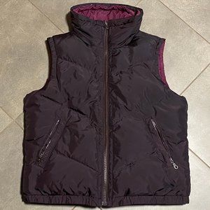 DKNY Women's Down Feather Reversible Vest Jacket